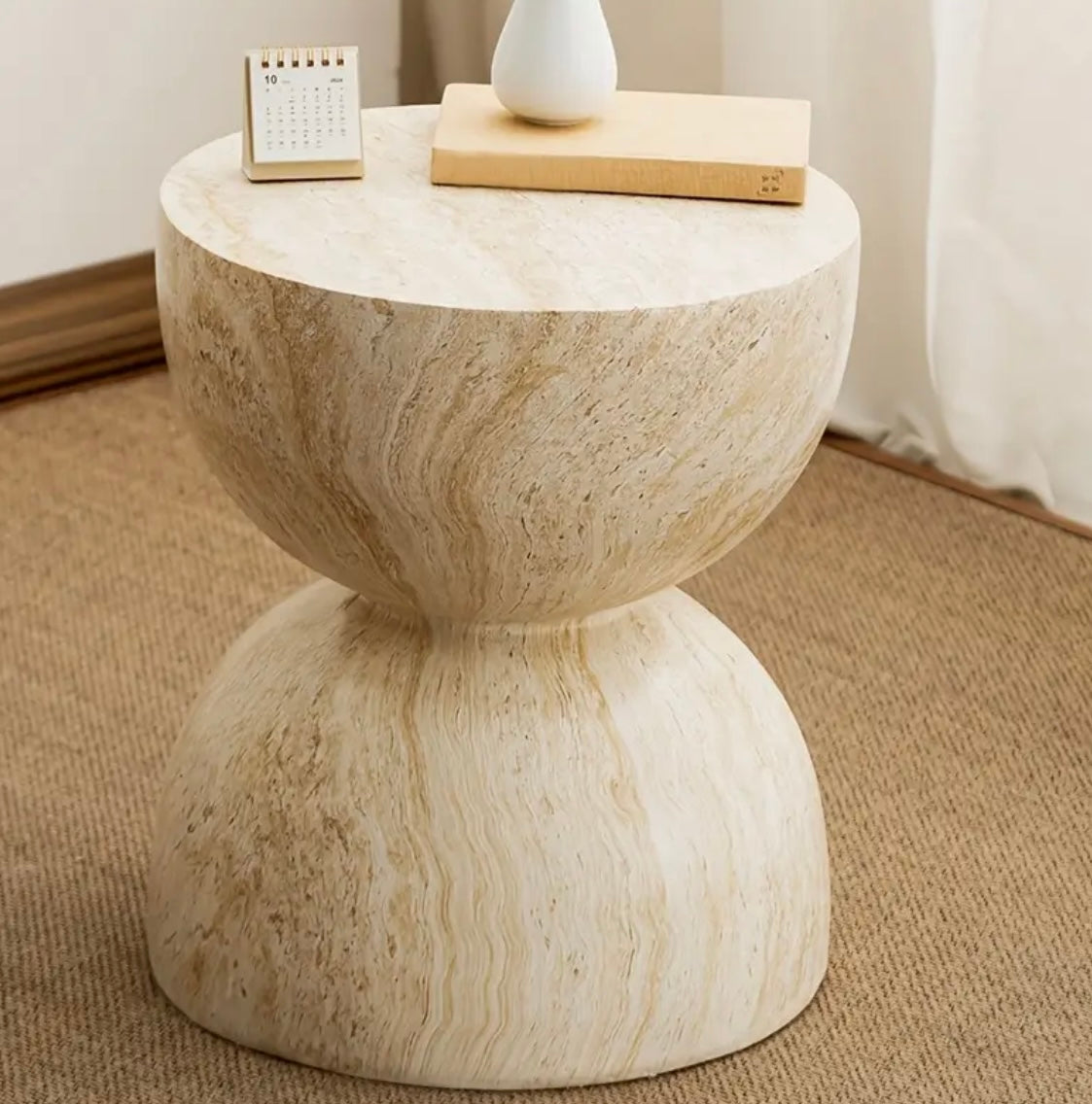 Marble Bear table