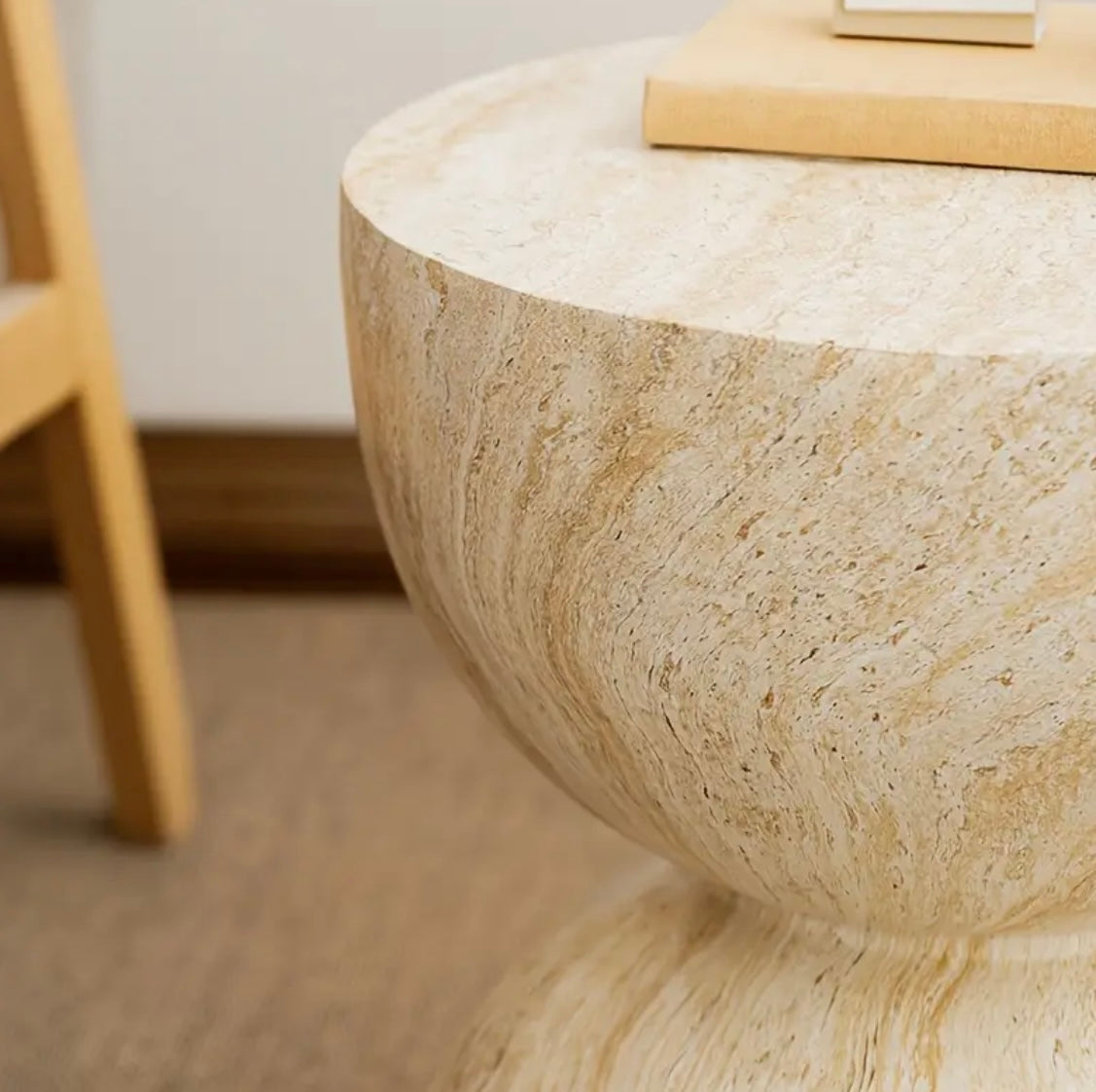 Marble Bear table