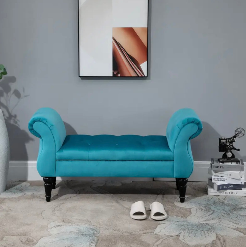 Soft Bench - Azure