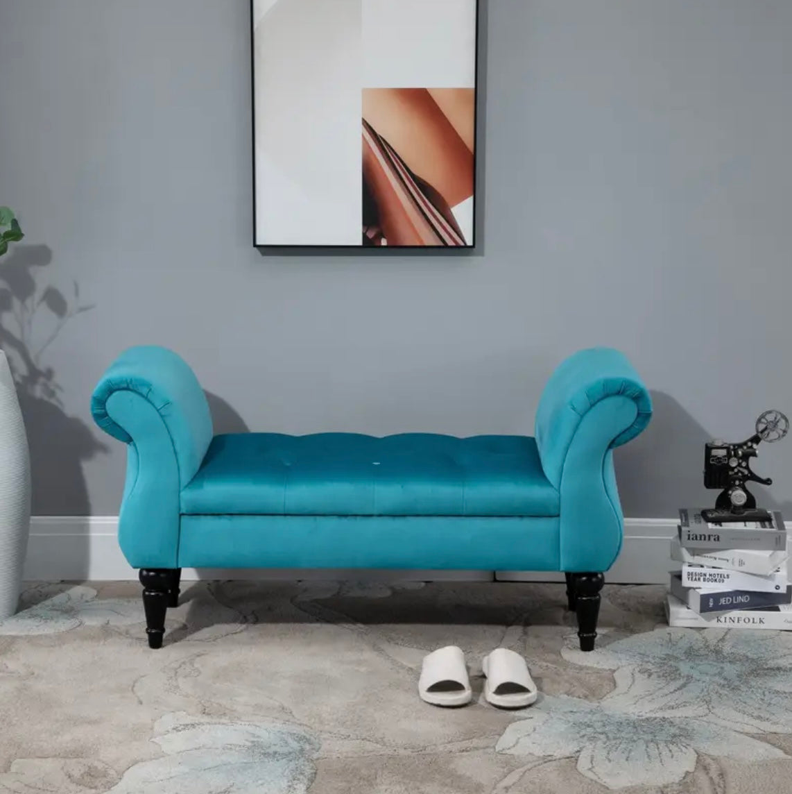 Soft Bench - Azure