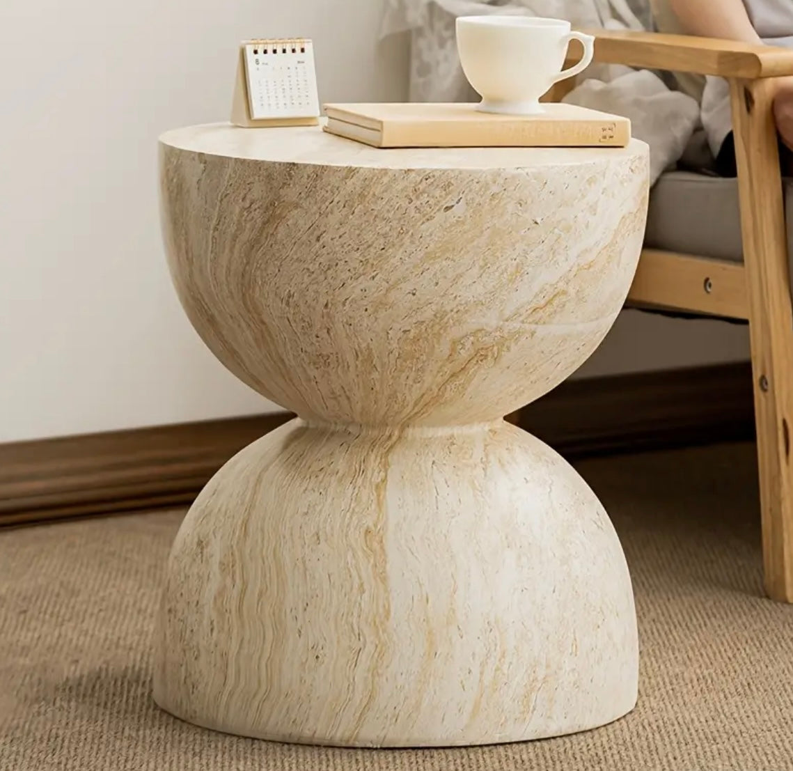 Marble Bear table