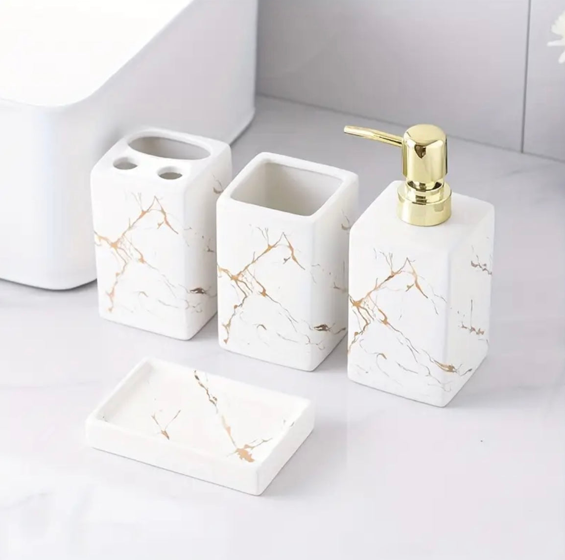 Marble dispenser set