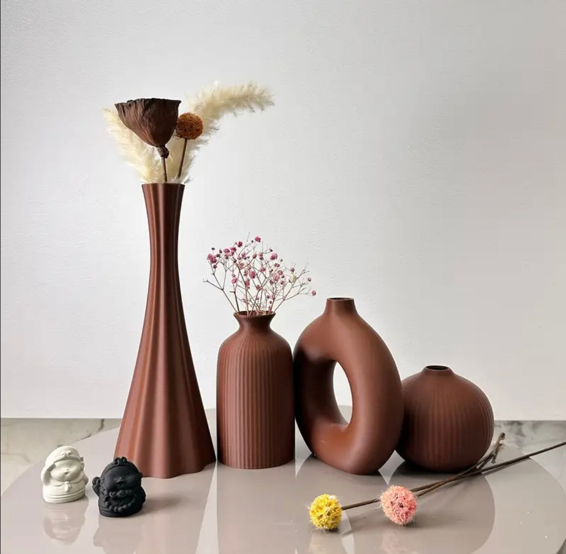 Boho vase set