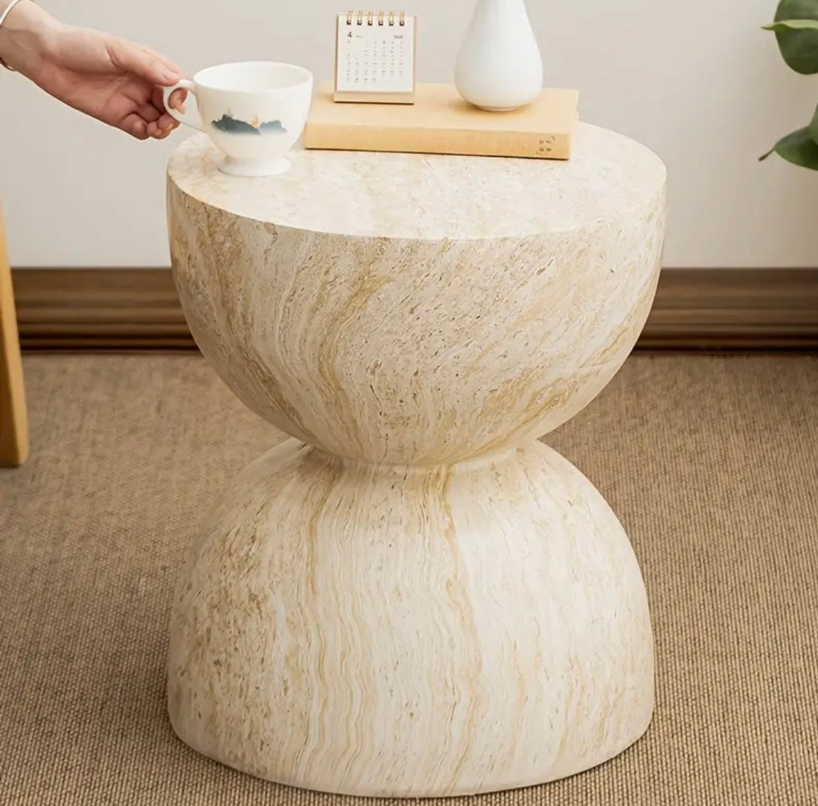 Marble Bear table