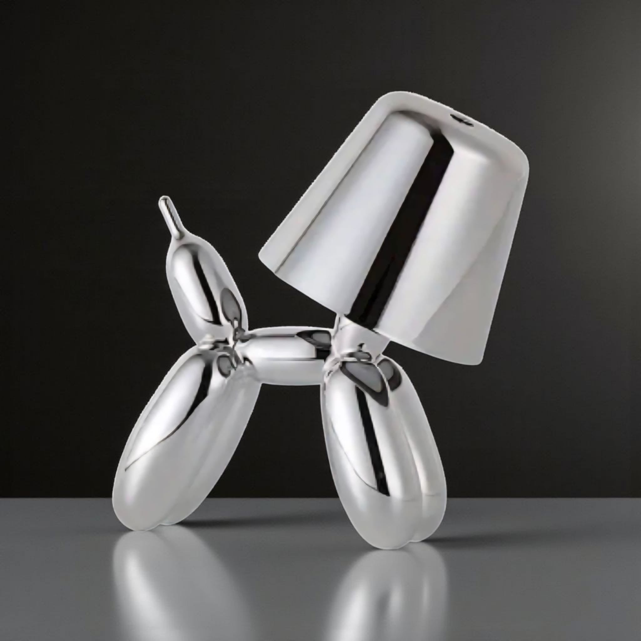 Liminal Dog: Lamp (silver & gold)