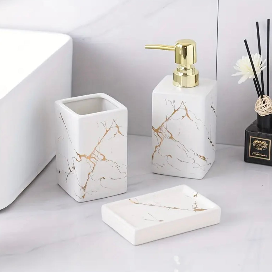 Marble dispenser set