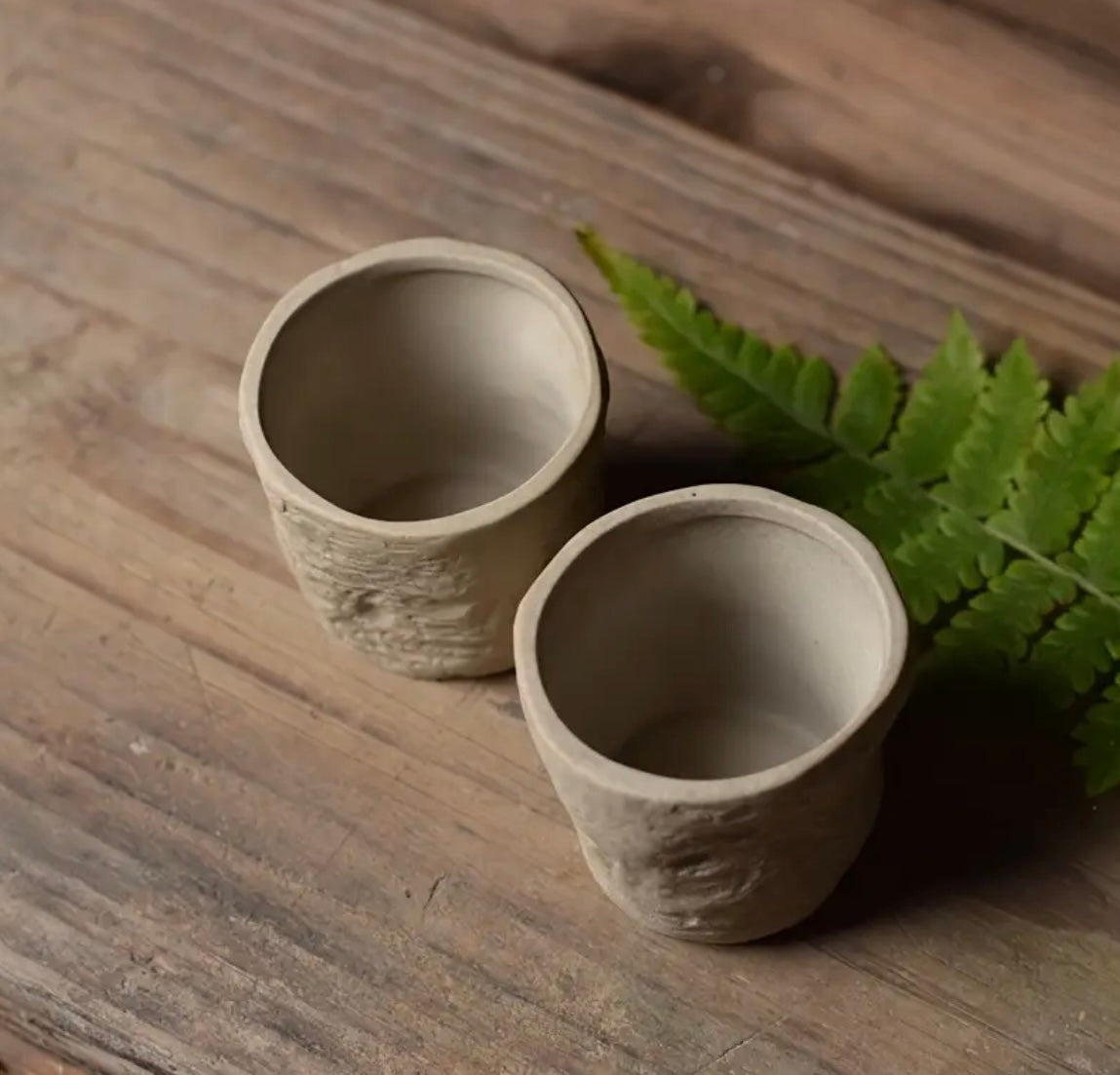 Stone Texture Teapot Set with 2 Cups – Modern Liminal Design