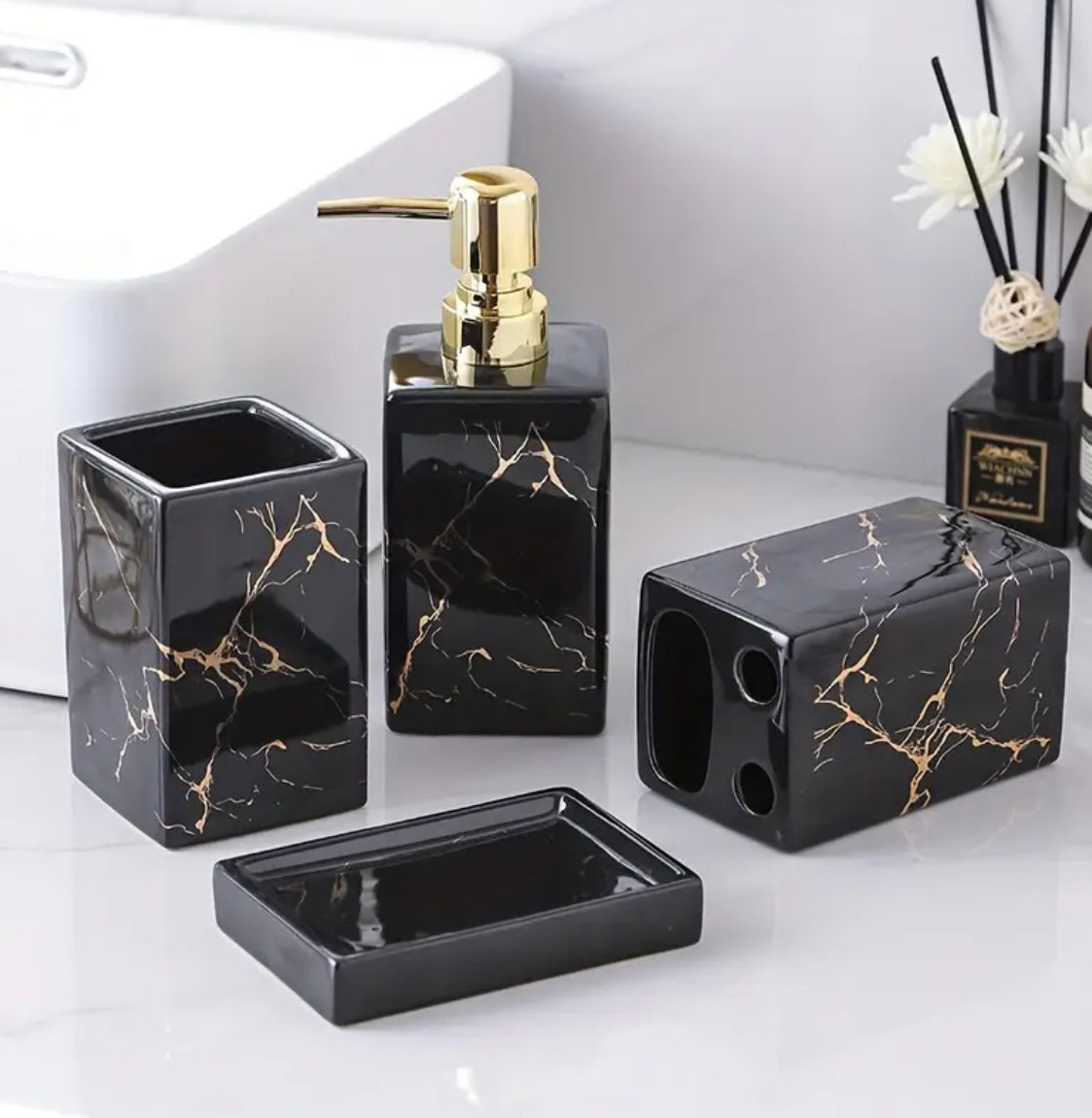 Marble dispenser set