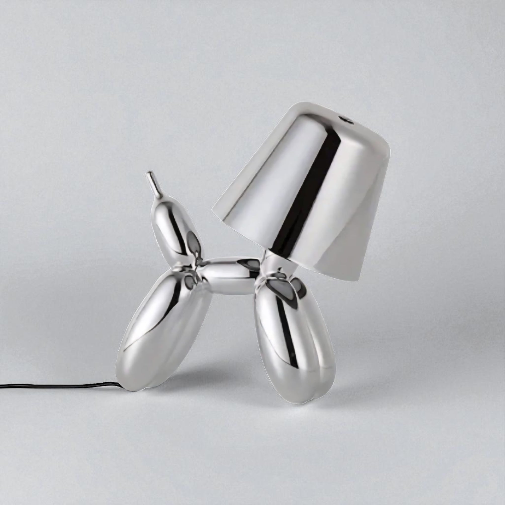 Liminal Dog: Lamp (silver & gold)