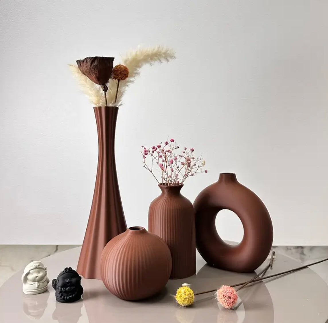 Boho vase set