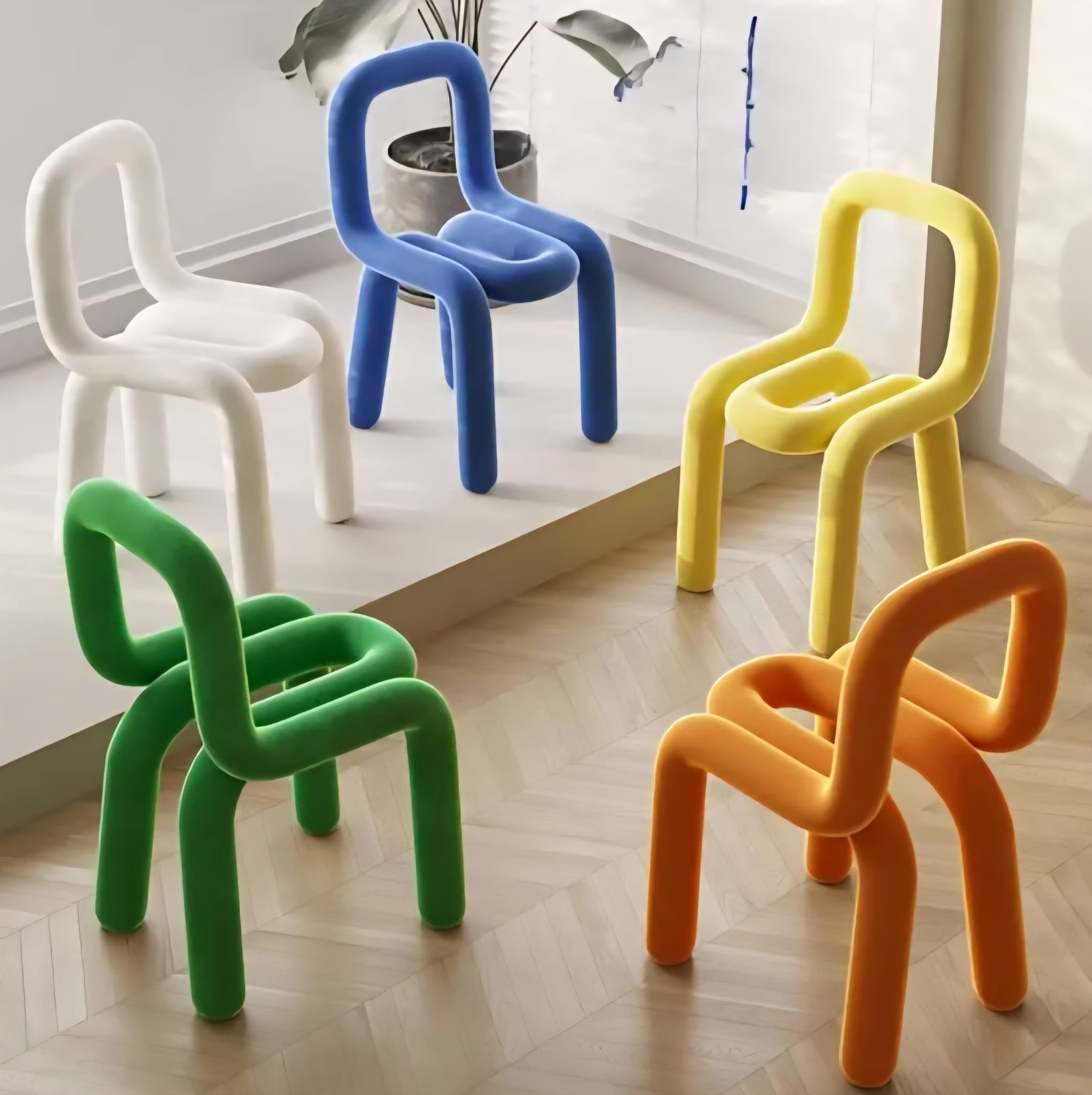 Paperclip chair