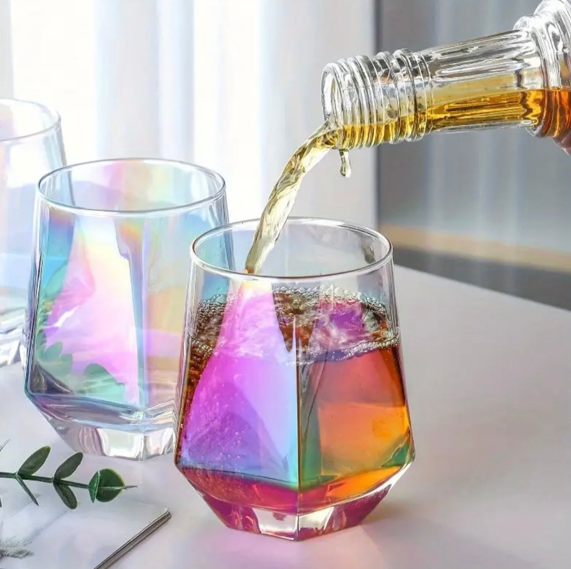 Transparent Acrylic Glass – Modern Minimalist Drinkware